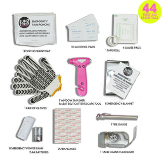 Blingsting.com Roadside Emergency Kit